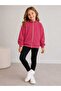 Girl's Zip-Front High-Neck Cardigan - Camisole
