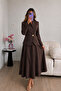 Gold Single Button Notched Lapel Jacket and Trousers Double Blazer Suit - 3