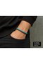 Turquoise Claret Red Double Braided Genuine Leather Men's Bracelet – Argentum Line