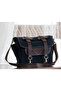 Handmade Canvas & Real Leather Shoulder Bag