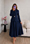 Gold Single Button Notched Lapel Jacket and Trousers Double Blazer Suit