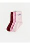 Printed Girls' Socks 3-Piece Set (W6) - 6