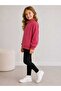 Girl's Zip-Front High-Neck Cardigan - Camisole - 2