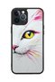 حافظة مقاومة للصدمات متوافقة مع هاتف iPhone 12 Pro Max مع حماية للكاميرا بنمط عين القط - 5