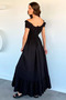 Women's Shoulder Ruffle Elastic Waist Dress - 5