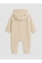 Quality Pieces from Çelebi Store: Hooded Baby Girl Plush Jumpsuit - 3