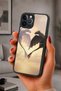 حافظة مقاومة للصدمات متوافقة مع هاتف iPhone 12 Pro Max مع حماية للكاميرا بنمط الصداقة
