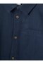 Two Mt Shop Quality Lcw Kids Indigo Plain Loose & Baggy Boys' Shirt - 3