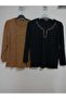 Pack of 2, Full Summer Wear, Long Sleeves, Viscose, Anti-Sweat, Blouse - 3