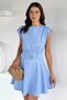 Women's Belt Detailed Midi Dress - 3