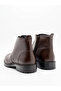 Men's Genuine Leather Boots - Fur-Lined, Cold and Water Resistant, Orthopedic, Non-Slip Sole Winter Shoes - 5