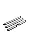 Abs+Chrome Door Sill Protection Compatible with All Hyundai Tucson Models - 2