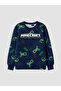 Lcw Kids Navy Blue Printed Boys Pajama Set - 4