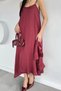 Gülseli Women's Shirt and Dress Combination Summer Satin Dress - 2