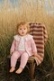 Baby Girl Set - 3-Piece Set - Lace Collared Jacket with Swan Print Bottom and Top Set 3 6 9 12 18 Months - 4