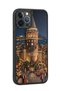 حافظة مقاومة للصدمات متوافقة مع هاتف iPhone 12 Pro Max مع حماية للكاميرا بنمط Galata - 2