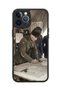 iPhone 12 Pro Max Compatible Courtroom Patterned Shockproof Case with Camera Protection - 5