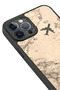 حافظة مقاومة للصدمات متوافقة مع هاتف iPhone 12 Pro Max مع حماية للكاميرا بنمط World Tour - 4