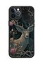 حافظة مقاومة للصدمات متوافقة مع هاتف iPhone 12 Pro Max مع حماية للكاميرا بنمط الغزلان - 5