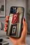 حافظة مقاومة للصدمات متوافقة مع هاتف iPhone 12 Pro Max مع حماية للكاميرا بنمط جمهوري