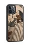 حافظة مقاومة للصدمات متوافقة مع هاتف iPhone 12 Pro Max مع حماية للكاميرا بنمط مزهر - 2