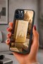 حافظة مقاومة للصدمات متوافقة مع هاتف iPhone 12 Pro Max مع حماية للكاميرا بنمط دلهي