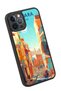 iPhone 12 Pro Max Compatible Ankara Patterned Shockproof Case with Camera Protection - 3