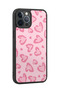 iPhone 12 Pro Max Compatible Heartpattern Patterned Shockproof Case with Camera Protection - 2