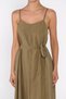 Lace-up women's dress with rope strap - 4