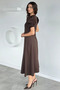 Women's Balloon Sleeve Dress - 4