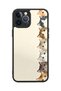 حافظة مقاومة للصدمات متوافقة مع هاتف iPhone 12 Pro Max مع حماية للكاميرا بنمط Cat Sequence - 5