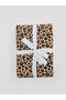 Alita City Lcw Home Mixed Leopard Pattern Double Duvet Cover Set with Difference in Color - 3