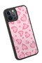 iPhone 12 Pro Max Compatible Heartpattern Patterned Shockproof Case with Camera Protection - 3