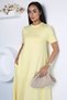 Crew Neck Short Sleeve Dress with Pocket Detail - 3
