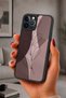 حافظة مقاومة للصدمات متوافقة مع هاتف iPhone 12 Pro Max مع حماية للكاميرا بنمط أوراق الشجر