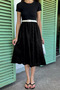 Women's Brode Skirted Belted Dress - 5