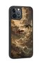 حافظة مقاومة للصدمات متوافقة مع هاتف iPhone 12 Pro Max مع حماية للكاميرا بنمط التنانين - 2