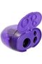 Three-Hole Pencil Sharpener with Mess-Free Canister – Purple pack of 2 Manual Crank Handle, Desktop Design, Compact Size, Stationery Essential, Single Hole - 4