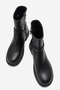 Zarko Women's Genuine Leather Boots with Accessory Detail in Black - 4