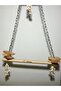Large Size Wooden Swing with Chain for Jako Parrots - 3