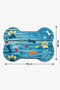 Cat and Dog Bone Shaped Food Mat with Non-Slip Base, Washable, 60X90 cm - 2