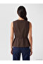 Lcw Studio Women's Classic Linen Vest - 4