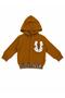 Baby Boy 3-12 Months Tiger Patterned Hooded Cardigan, Sweatshirt and Pants 3-Piece Set - 5