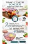 10-Piece Flexible Plate and Pot Covers - Washable Transparent Food Protective Covers