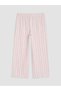 Girl's striped pajama bottoms - 2