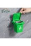 Adhesive Wall-Mounted Ashtray with Metal Container and Lid, Stainless Steel Trash Can