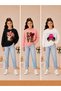 Winter Unisex Black, Pink, White 3-Piece Sweatshirt Sets for Girls, Boys, and Adults - 2
