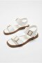 35225 Low Heel Stylish Comfortable Two-Buckle Women's Sandals - 7
