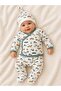 Newborn Car Patterned Hospital Discharge Set with 4 Self-Gloves - 3