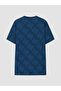 Printed Crew Neck Boys' Shorts Pajama Set - 4